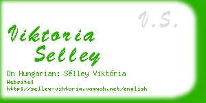 viktoria selley business card